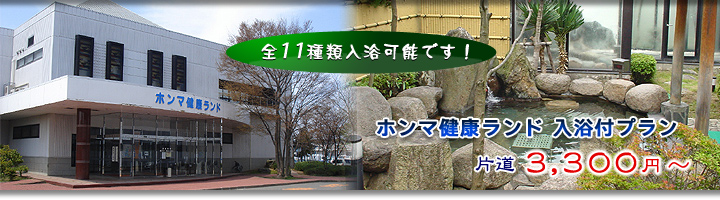 ホンマ健康ランド 入浴プラン