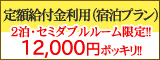 定額給付金利用(宿泊プラン)